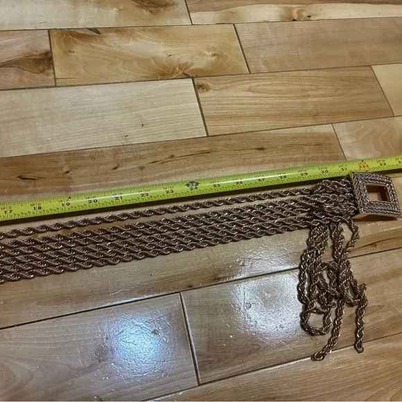 Zara Gold Chain Rope Belt - Picture 9 of 10